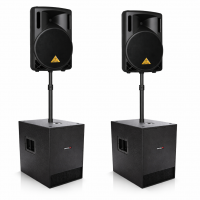 izposoja - aktivni sistem ozvočenja z 2x subwooferjem 2.000W